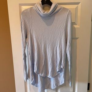 Free people mock turtle neck lightweight sweater / shirt